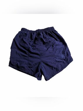 Surf Odyssey Sears 90s Vtg Black Mesh Lined Nylon Board Swim Trunks Sz S